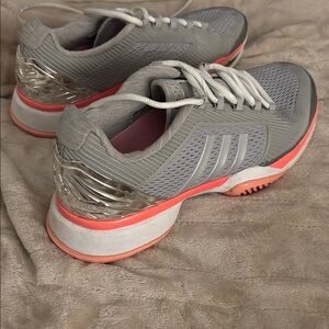 Gray and Pink Adidas Stella McCartney Women's Athletic Shoes